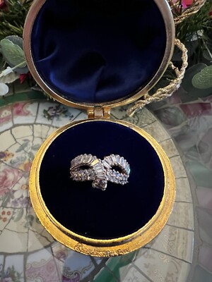 14K DIAMOND COCKTAIL RING  GORGEOUS  (APPRAISAL 5,375.00)