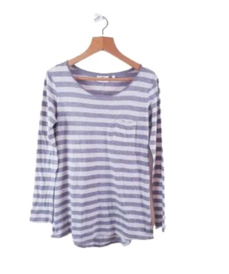 Next Ladies 12 Jumper Multicolored Stripe Sailor Top Smart Casual