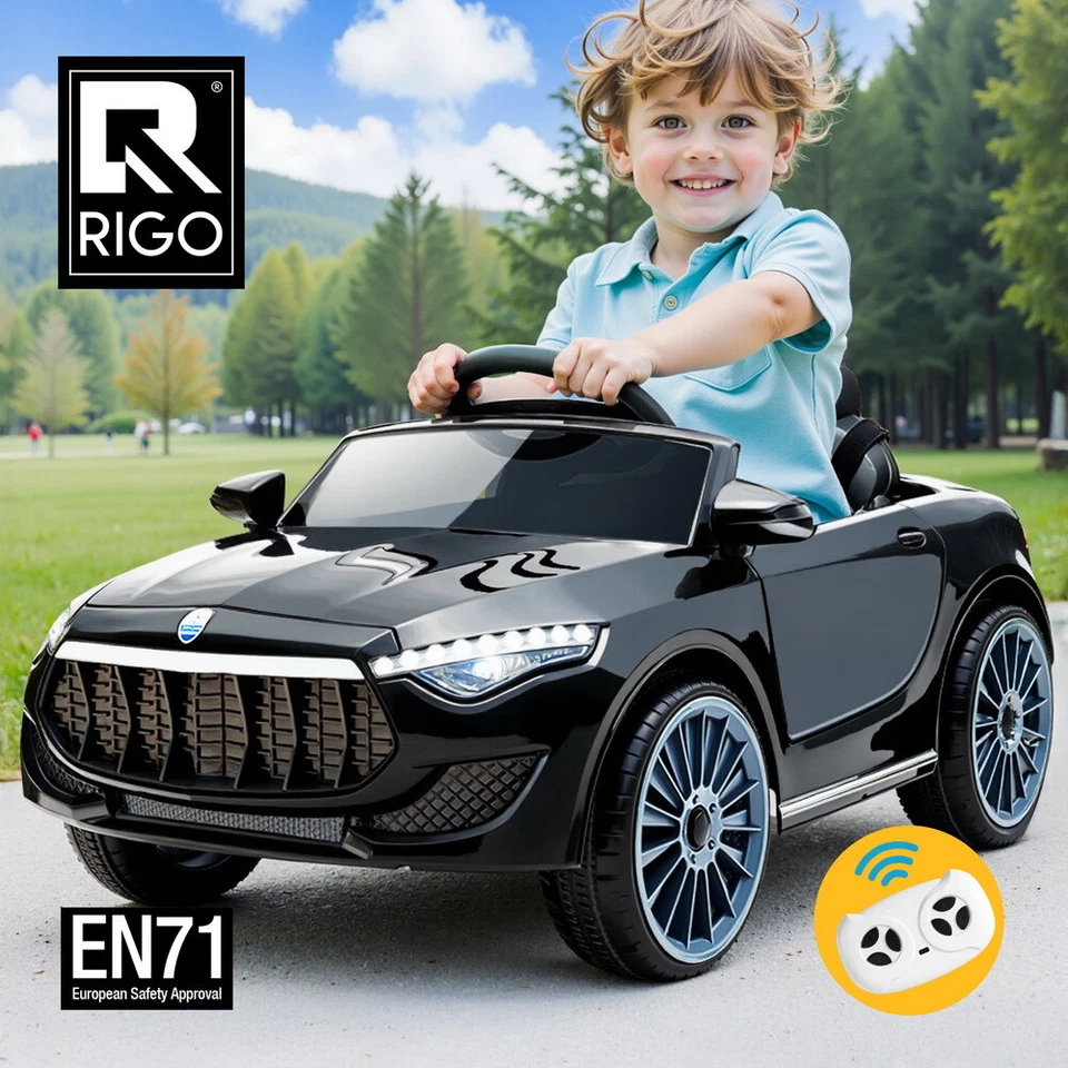 Rigo Kids Electric Ride On Car Cars Horn Music Remote Control 12V