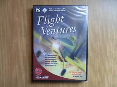 (PC) - FLIGHT VENTURES für Microsoft Flight Simulator 2004 - NEUWARE!