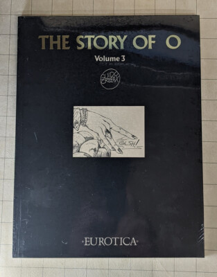 STORY OF O, Vol 3 by Guido Crepax / Original shrink / 1st PRINT / Out of Print