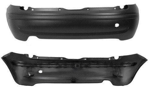 Rear Bumper For Fiat 500 (312) 03.2007-08.2015