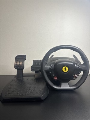 Thrustmaster T80 Ferrari 488 GTB Edition Racing Wheel-Black PlayStation PS4