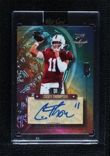 2023 7 Card Studs Quarterback Edition Left Heart 1/1 Casey Thompson Auto 2h5