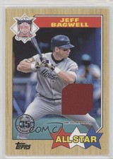 2022 Series 2 1987 Topps Baseball All-Star Relics Jeff Bagwell #87ASR-JB HOF hg6