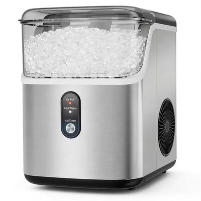 8.66 In. Self-Cleaning Countertop Pellet Ice Maker, 35 Lbs. Daily 1-Touch Nugget