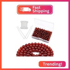 Cherry Tree Collection 100Pcs Set Red Agate 6mm Beads