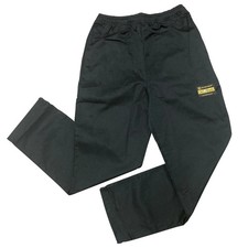 Thunder Group CP201BK2XL Chef Regalia Black Relaxed Fit Chef Pants - 2X Large