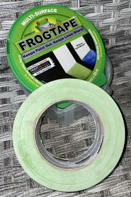 FrogTape Multi Surface Painter s Tape Green 1 Roll Used 1.88in x 60yd - USED