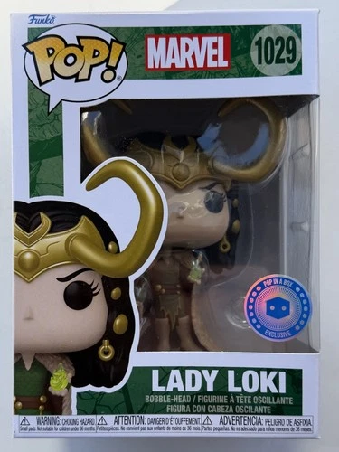 Funko Pop! Marvel Lady Loki 1029 Pop In A Box Exclusive with Protector