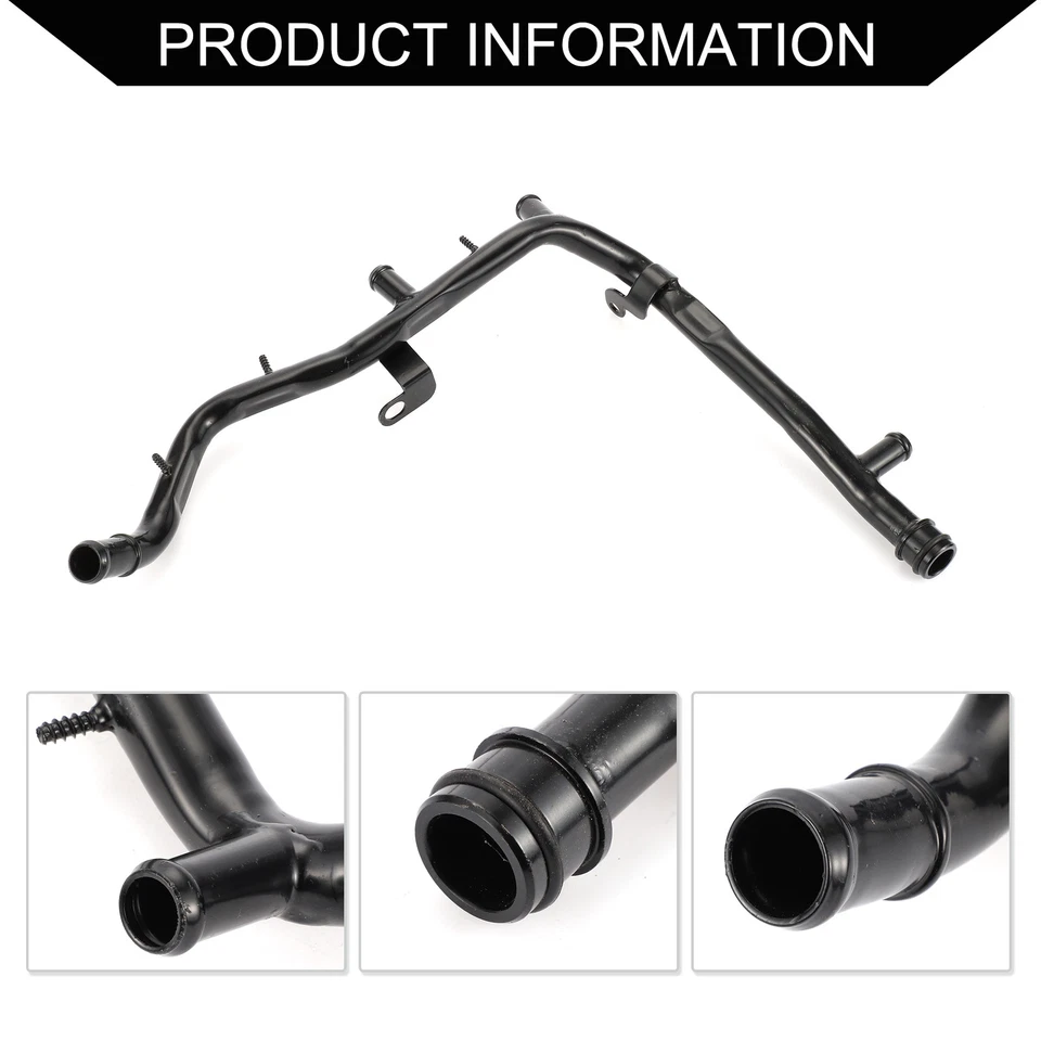 Paquete (1) Tubo de agua refrigerante radiador Nº06A121065AK para Volkswagen Beetle 1,8 L Foto 4 de 4