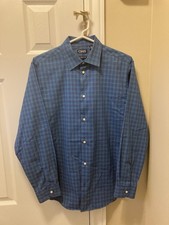 Chaps Mens Dress Shirt XL  18-20 Stretch