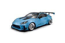 Solido 1:18 Scale Toyota GR86 LBWK Body Kit Baby Blue 2024 Diecast Model Car