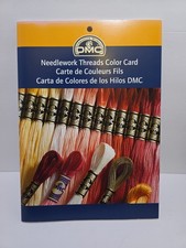 DMC Creative World Embroidery Floss Color Card Chart 2008 Needlework Guide