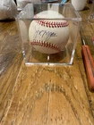 Joe Morgan Signed Baseball Upper Deck COA Cincinnati Reds