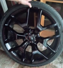26 Black High-performance Chevy Gmc Tahoe Suburban Y Spooke Rim Set
