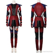 Descendientes 3 Cosplay Evie Conjunto Disfraz Halloween Adulto Niño Traje Conjunto