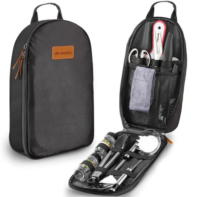 12 Piece Camp Kitchen Cooking Utensil Set Travel Organizer Grill Accessories ...