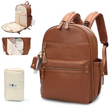 miss fong Diaper Bag, Diaper Bag Backpack, Baby Diaper Bag, Leather Diaper Ba...