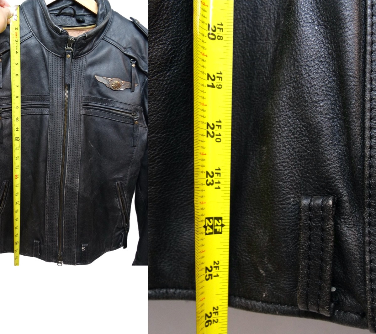 Harley Davidson Men's 110th Anniversary Rare Motorcycle Leather