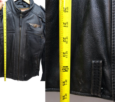 Harley Davidson Men's 110th Anniversary Rare Motorcycle Leather