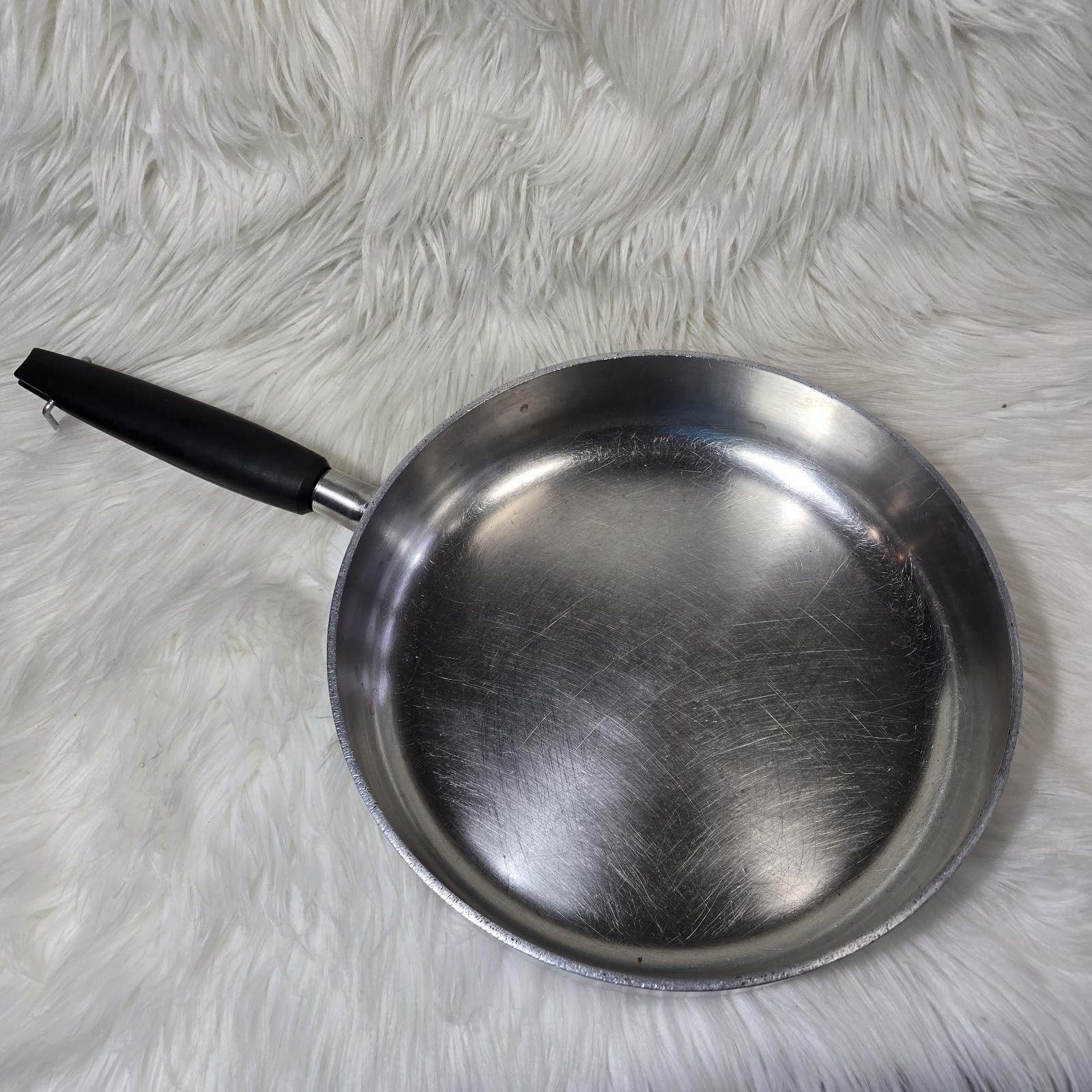 Vintage Wear-Ever 10" Skillet Fry Pan R-960 Aluminum InnerClad Stainless USA
