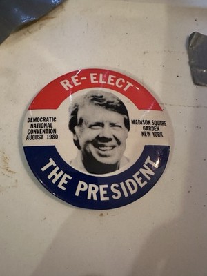 Vintage Jimmy Carter Button