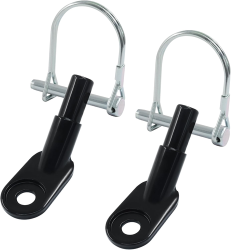2 Pack Bike Trailer Hitch Coupler - Heavy Duty Steel Bicycle Trailer Attachment  - Picture 1 of 7