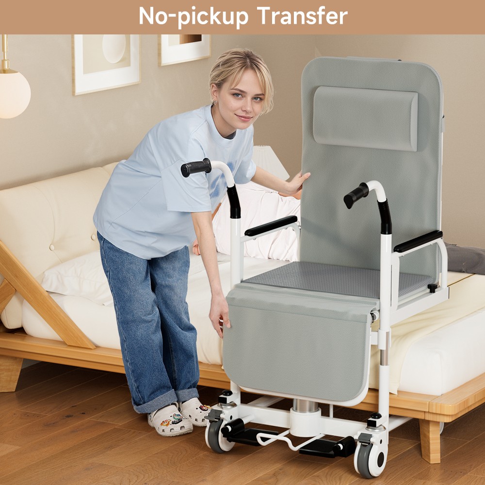 Patient Chair Hydraulic Transferred Lift Reclining transfer bed With potty