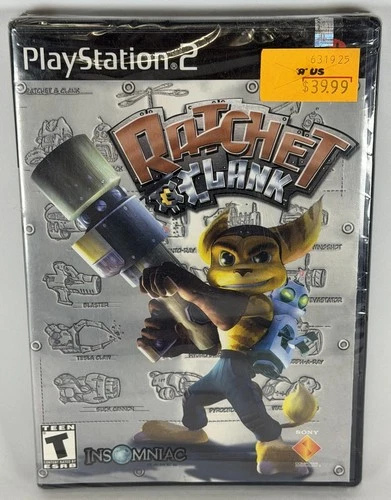 RATCHET & CLANK - SONY PLAYSTATION 2 PS2 *BRAND NEW & SEALED* BLACK LABEL