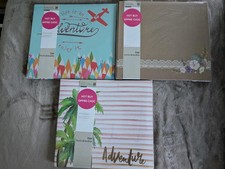 NEW LOT 3 Recollections Scrapbook Album Layouts Adventure Travel Plants