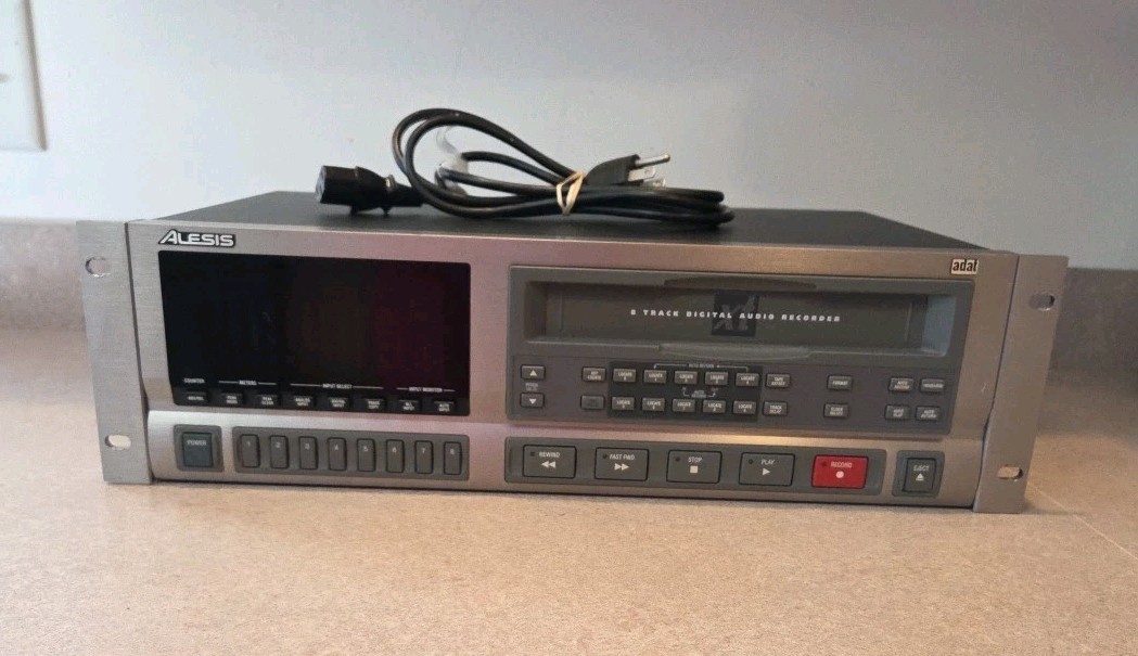 ALESIS ADAT Type II 8 Track Digital Audio Tape Recorder PARTS ONLY