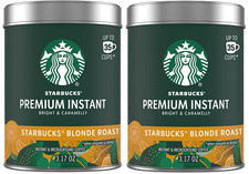 Starbucks Premium Instant Coffee Bright Caramelly 2 Pack