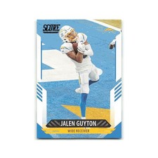 Jalen Guyton 2021 Score #240 Los Angeles Chargers Football Card NM