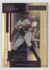 2004 Playoff Prestige Rookies & Prospects Xtra Bases Purple Jerome Williams p7i