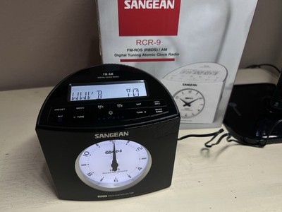 Sangean RCR-9 FM-AM Digital Clock Radio  - Open Box