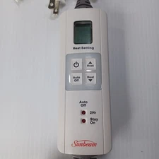Sunbeam SWT200N CAT95N Electric Heat Blanket 4-Prong Controller Control