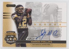 2010 Razor US Army All-American Bowl Auto Shakim Phillips #BA-SP2 Auto ni4