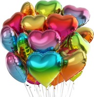 Herzballons Bunt 24 StüCk Helium Luftballons FüR Hochzeit Geburtstag