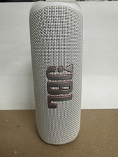 JBL FLIP 6 White Wireless Speaker Sound Issues For parts only /READ DESCRIPTION