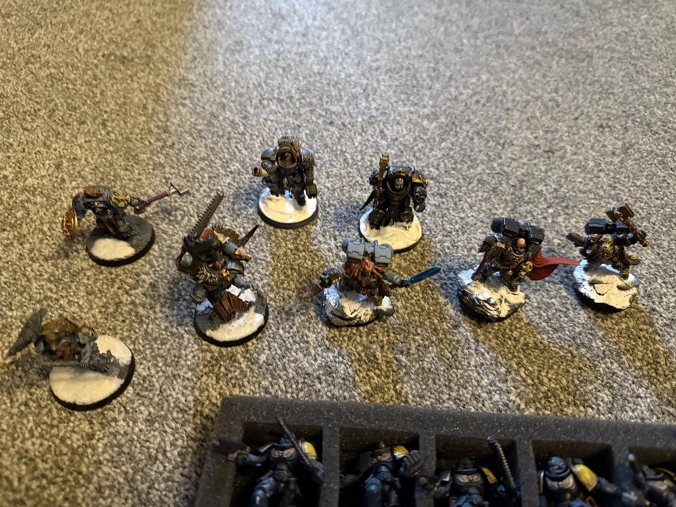 warhammer 40k space wolves army infantry - Image 3 of 4