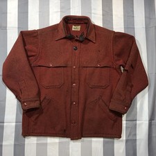Giacca Cruiser Vera Vintage Woolrich Lana Mackinaw anni 50-60 made in USA Taglia 16 Distres