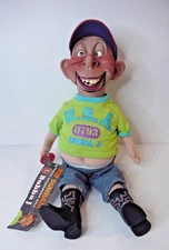 18" TALKING ANAMATRONIC VERSION BUBBA J JEFF DUNHAM DOLL *VERY RARE FIND*