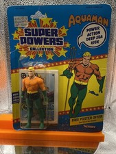 1984 1985 Kenner DC Super Powers Aquaman Figure Trident Comic MOC Mint Vintage