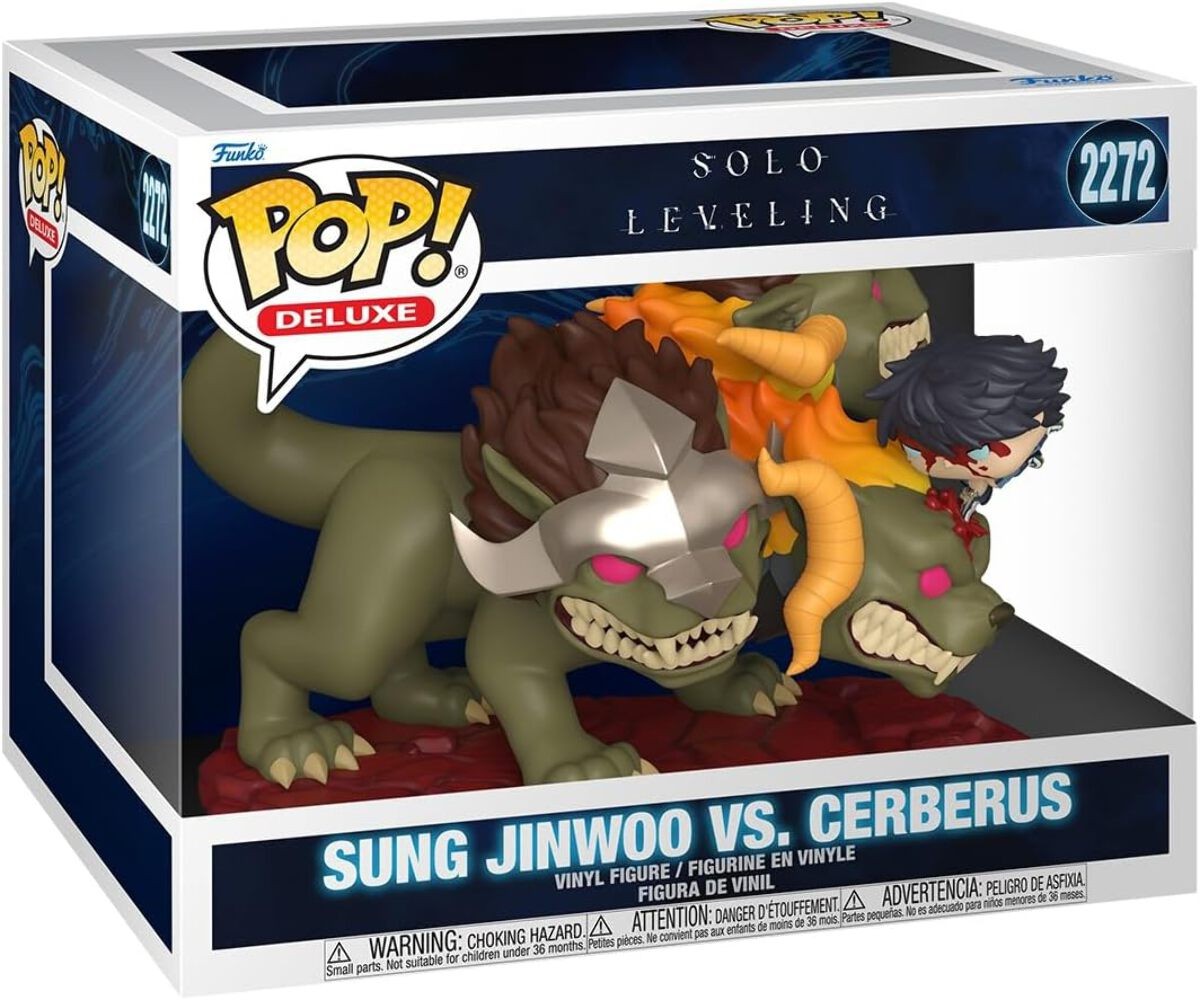 Solo Leveling - Sung Jinwoo VS Cerberus - #2272 - Anime - Deluxe Funko Pop!