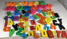 Alphabet Refrigerator Magnets Vintage Assorted Sizes
