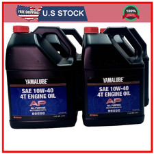 Yamaha Yamalube 10W40 4-Stroke Oil 4 Gallons 41.53 per gallon