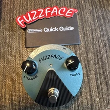 Dunlop FFM3 Fuzz Face Mini Distortion Pedal - Blue