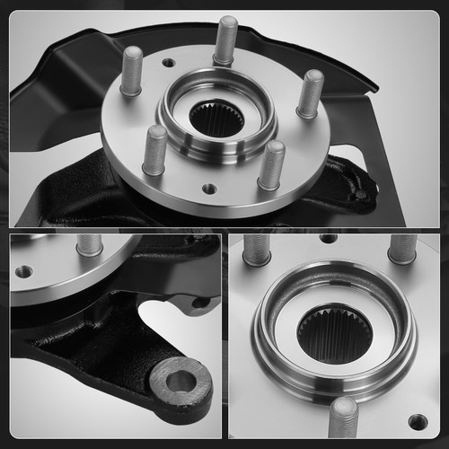 Front Left LH Steering Knuckle & Wheel Hub Bearing Assembly for 07-15 CX-7 CX-9 - Bild 5 von 7