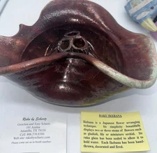 Raku Ikebana - Pottery With Studios Information Handmade